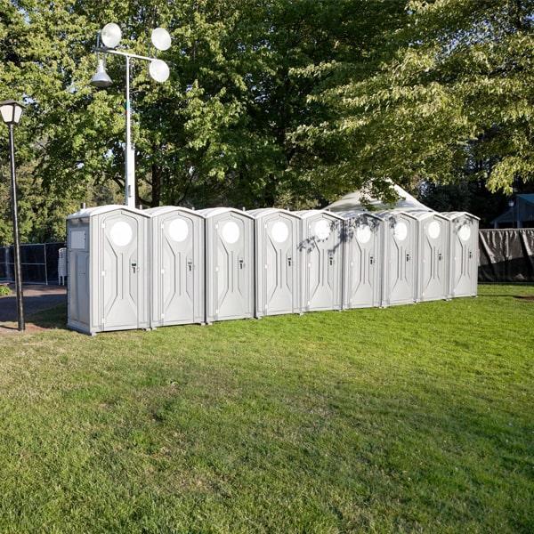 all of our special event portable toilets come equipped with alcohol-based hand sanitizer